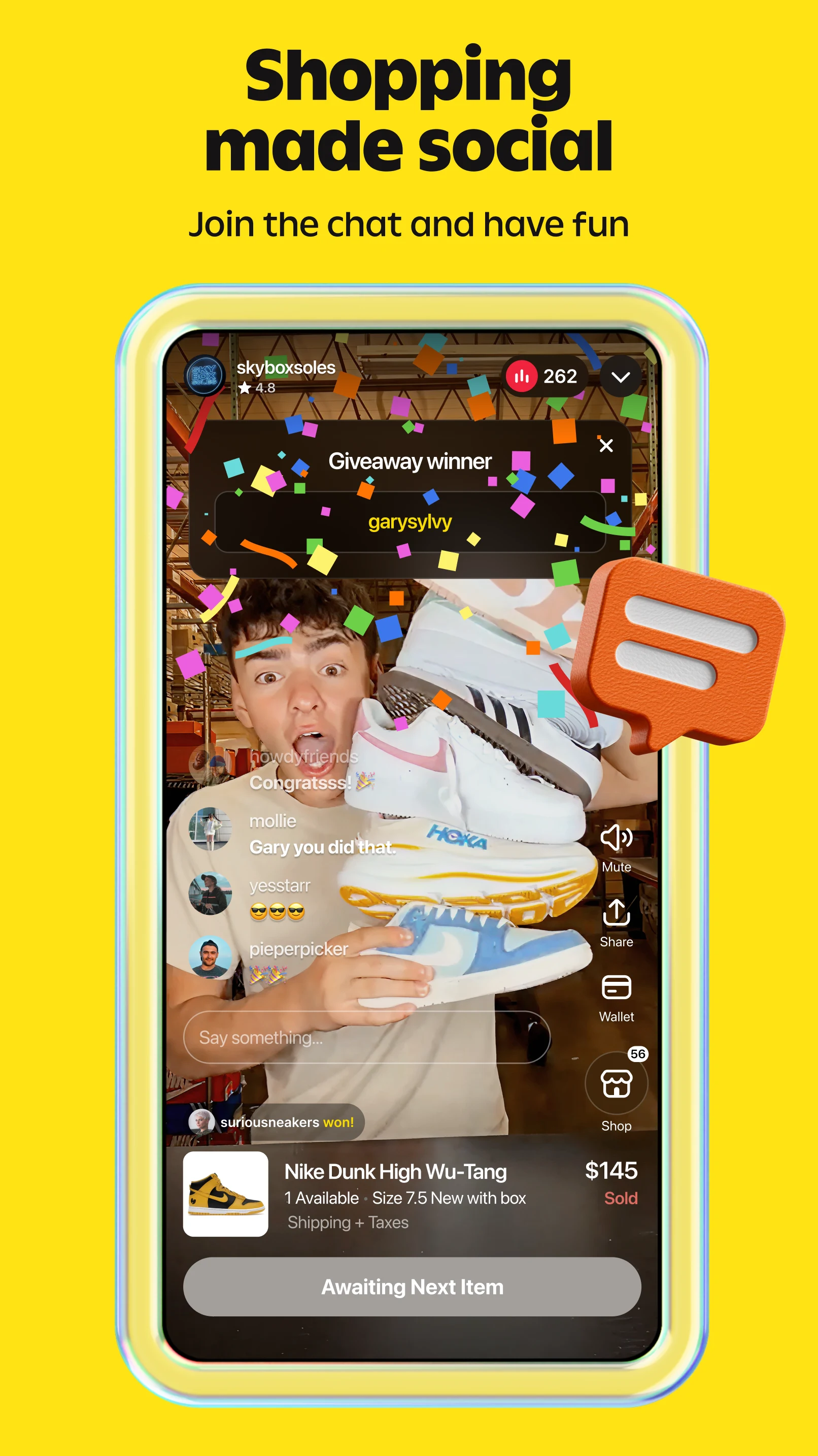 Whatnot: Shop, Sell, Connect screenshot